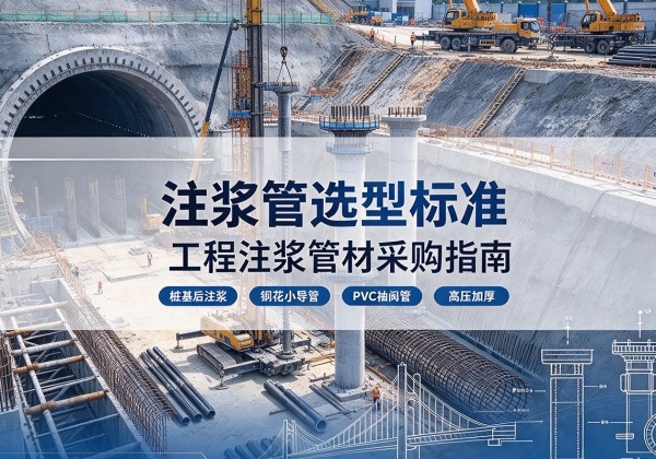 河口注浆管选型标准